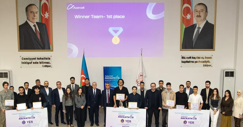 Azercell объявил победителей конкурса CyberCell Hackathon