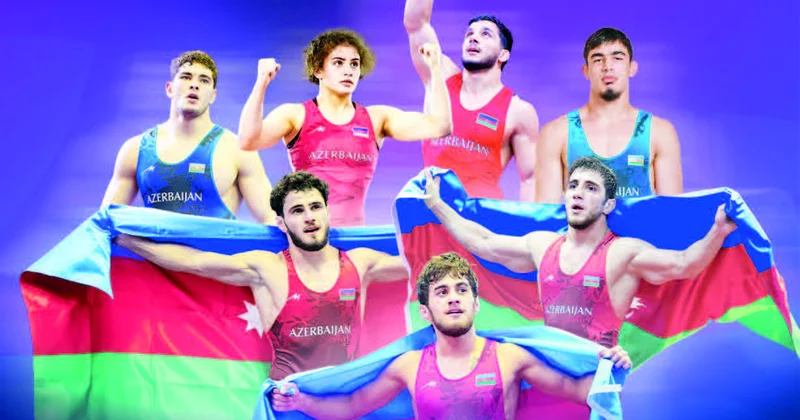 Serbiyada 7 güləş medalı