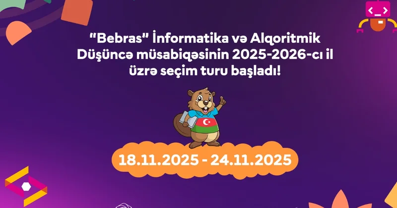 Azərbaycanda Bebras həftəsi keçiriləcək