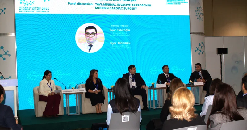 Dr.İlqar Tahiroğlu konfransın panel müzakirəsində fəal iştirak edib FOTO