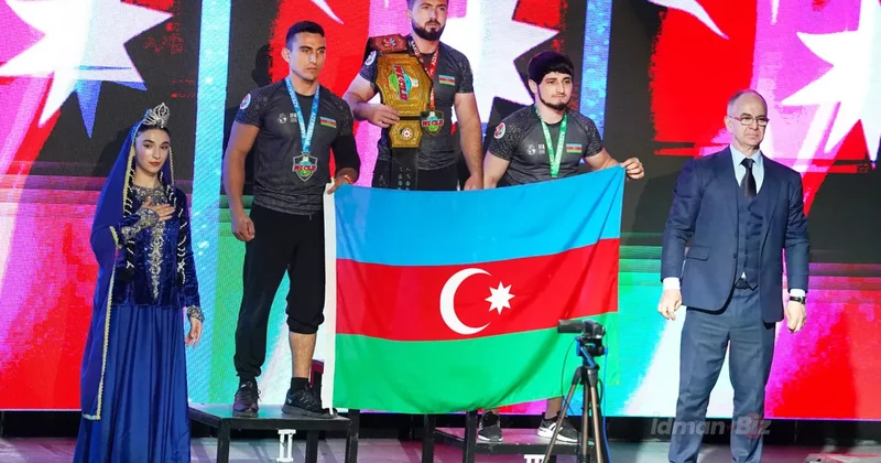 ЧМ в Баку: Азербайджанские армрестлеры завоевали все медали