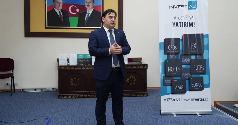InvestAZ və Naxçıvan Dövlət Universiteti maliyyə bazarları üzrə praktik seminar təşkil etdi