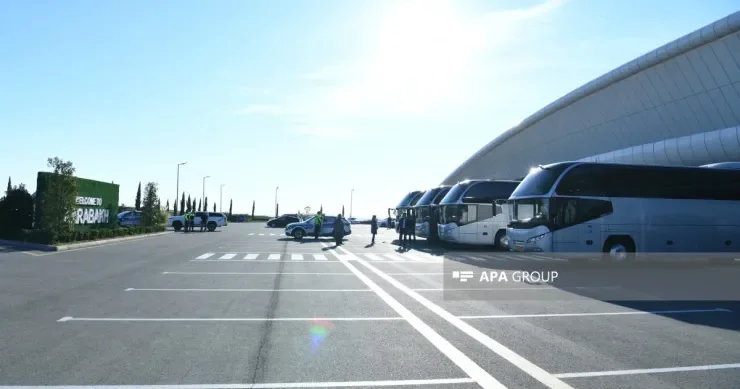 Diplomatlar Qarabağa getdi VİDEO