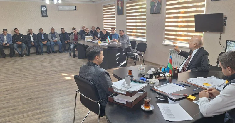 Səyyad Aran İmişlidə silsilə görüşlər keçirdi FOTOLAR