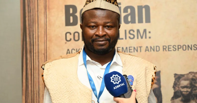 Afrika institutunun sədri: Azərbaycanın bizə dəstəyi Afrika xalqlarının kolonial təsirlərindən azad olmasına müsbət təsir göstərir