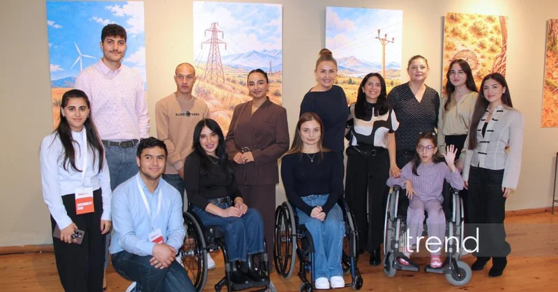 DanceAbility Azerbaijan “Sərhədsiz uçuş” inklüziv multidissiplinar sərgisini təqdim edir (Foto)