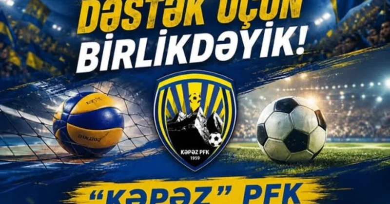 “Gəncə”nin voleybolçuları stadiondan “Kəpəz”ə dəstək olacaqlar
