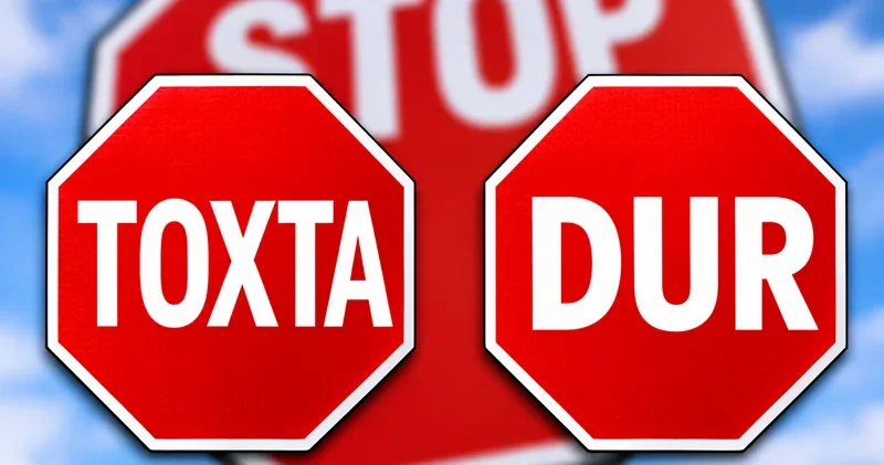 В Азербайджане предложили заменить слово Stop на дорожных знаках