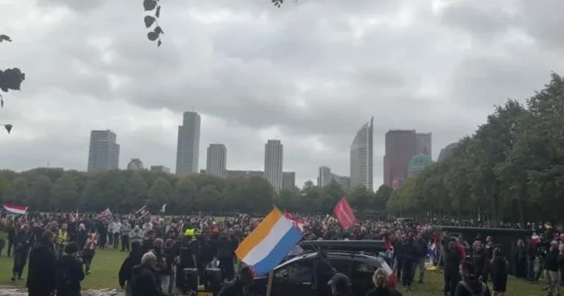 В Гааге в ходе молодежных протестов задержали 34 человека