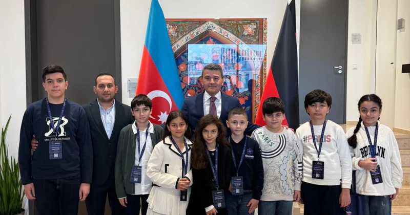 Azərbaycanlı şagirdlər Almaniyada Eynşteyn Olimpiadasında uğur qazanıblar