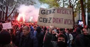 Студенческие протесты охватили 34 города Германии ВИДЕО