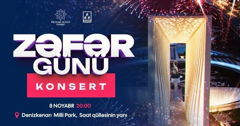 Zəfər Günü münasibətilə Bakı bulvarında konsert təşkil olunacaq