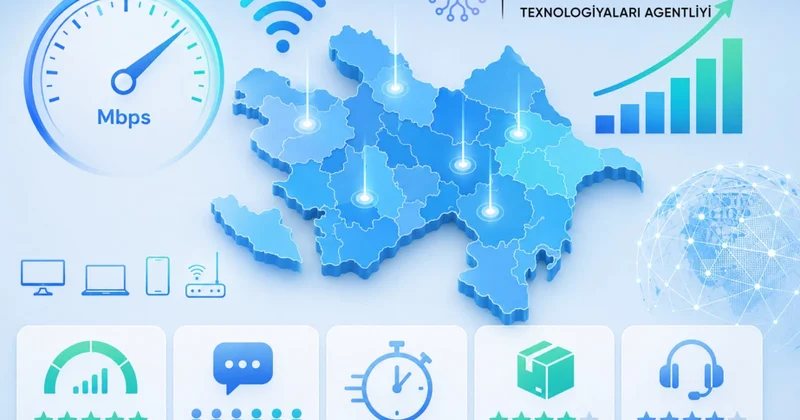 İKTA sentyabr üçün regionlar üzrə internet sürətini açıqlayıb