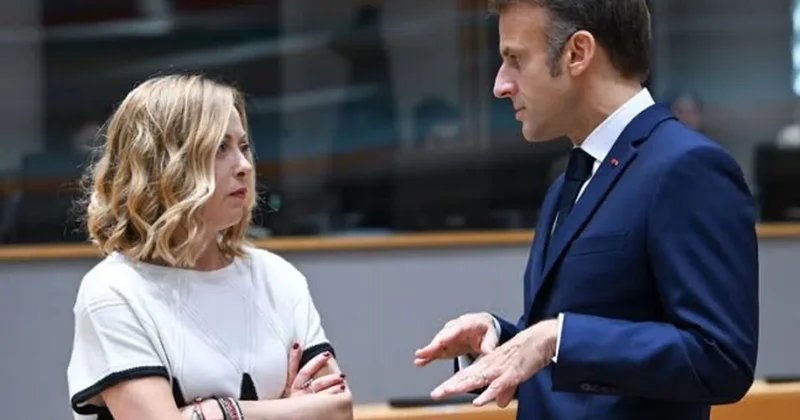 Makron və Meloni üz üzə: Avropada nə baş verir? Foto