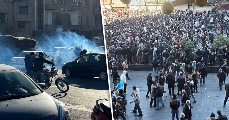 В Тегеране торговцы объявили забастовку, протесты продолжаются ВИДЕО