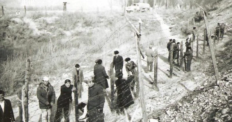 Güney və Quzey arasında tikanlı məftillərin söküldüyü o gün FOTOLAR