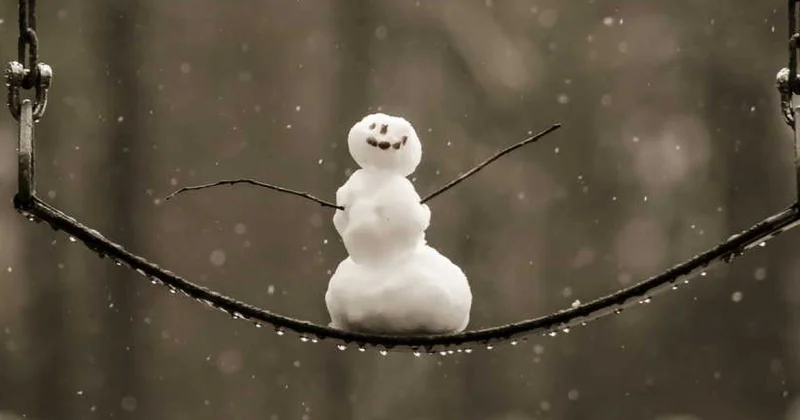 Морось и сильный ветер