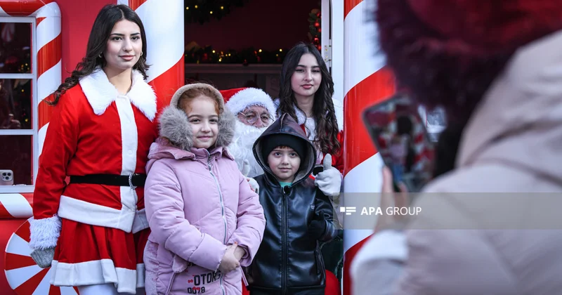 Bakıda Yeni il sevinci FOTOLENT