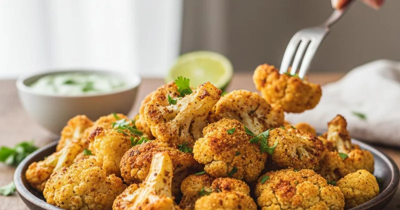 Sobada ədviyyatlı, xırçıltılı gül kələm resepti