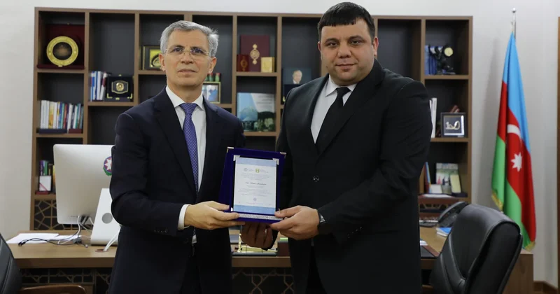 Samir Hümbətov mükafatlandırıldı