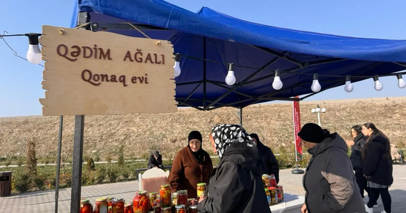 В Джабраильском и Зангиланском районах организована новогодняя ярмарка (ФОТО)