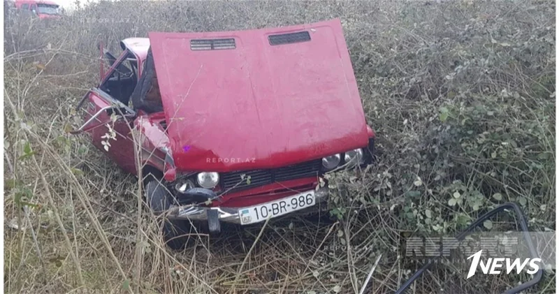 В Гёйчае произошло серьезное ДТП, пятеро получили травмы